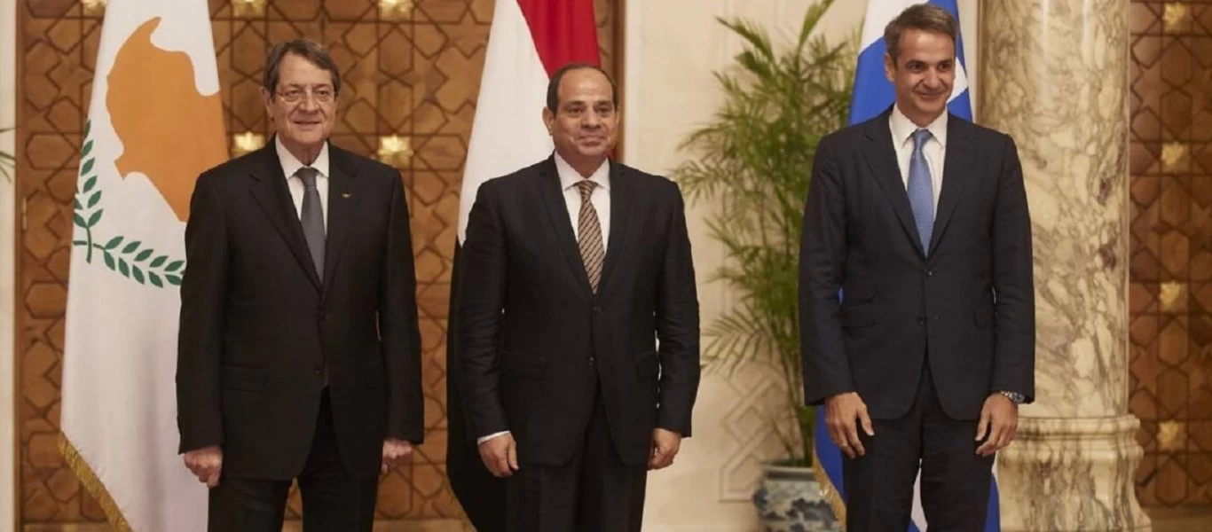 Τριμερής: Το κοινό ανακοινωθέν Κ.Μητσοτάκη-Ν.Αναστασιάδη-Φ.Αλ Σίσι (βίντεο)